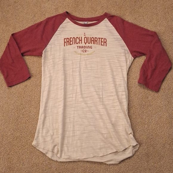 NEW ORLEANS 3/4 SLEEVE T-SHIRT - Picture 1 of 8